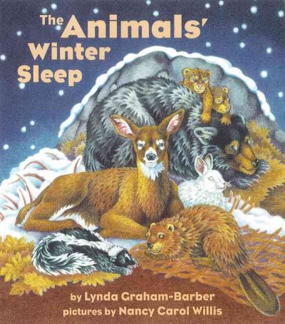 The animals' winter sleep.