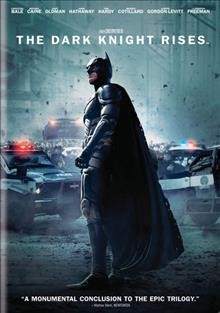 The Dark Knight rises [video recording (DVD)] / Warner Bros. Pictures ; story by Christopher Nolan & David S. Goyer ; screenplay by Jonathan Nolan and Christopher Nolan ; produced by Emma Thomas, Christopher Nolan, Charles Roven ; directed by Christopher Nolan.