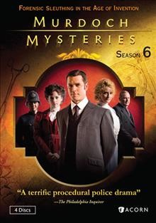 Murdoch mysteries. Season 6 [DVD videorecording] / a Shaftesbury Films Production in association with ITV Global Entertainment ; directors, Don McCutcheon, Cal Coons, Harvey Crossland, Yannick Bisson, Peter Mitchell, Elenore Lindo, Dawn Wilkinson, Laurie Lynd.