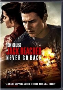 Jack Reacher  [video recording (DVD)] never go back / Paramount Pictures and Skydance present ; a Tom Cruise production ; an Edward Zwick film ; produced by Tom Cruise, Don Granger, Christopher McQuarrie ; screenplay by Richard Wenk and Edward Zwick & Marshall Herskovitz ; directed by Edward Zwick.