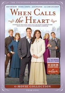 When calls the heart. Year five : 6-movie collection / produced by Greg Malcolm, Vicki Sotheran ; written by Derek Thompson, Paco Cleveland, Elizabeth Stewart, Cynthia J. Cohen, Paul Jackson ; directed by Neill Fearnley, Martin Wood, Mike Rohl. Peter DeLuise.